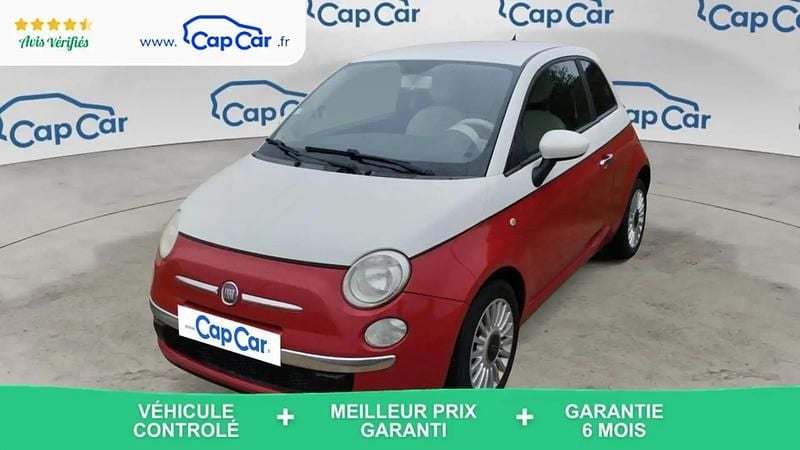 Rouge Occasion 2011 Fiat 500 Citadine | 4 400 € (Bon prix) - Image 1/4