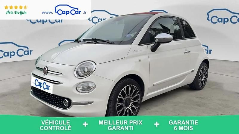 Blanc Occasion 2021 Fiat 500C Dolcevita Cabriolet | 13 490 € (Prix juste) - Image 1/4
