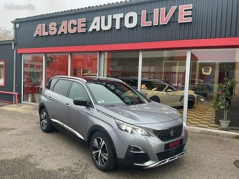 Gris Occasion 2018 Peugeot 5008 GT-line Monospace | 20 990 € - Image 1/4