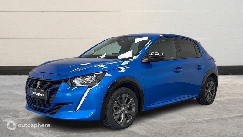 Bleu Utilisé 2022 Peugeot e-208 Style Citadine | 14 990 € (Prix juste) - Image 1/4