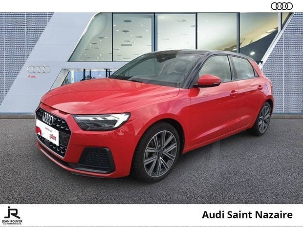 Rouge Utilisé 2022 Audi A1 Advanced Plus Citadine | 21 990 € (Prix juste) - Image 1/4
