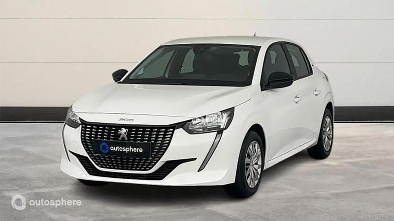 Blanc Occasion 2023 Peugeot 208 S Citadine | 11 289 € (Bon prix) - Image 1/4