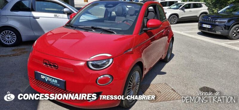 Rouge Utilisé 2024 Fiat 500e Red Cabriolet | 27 900 € (Prix cher) - Image 1/4