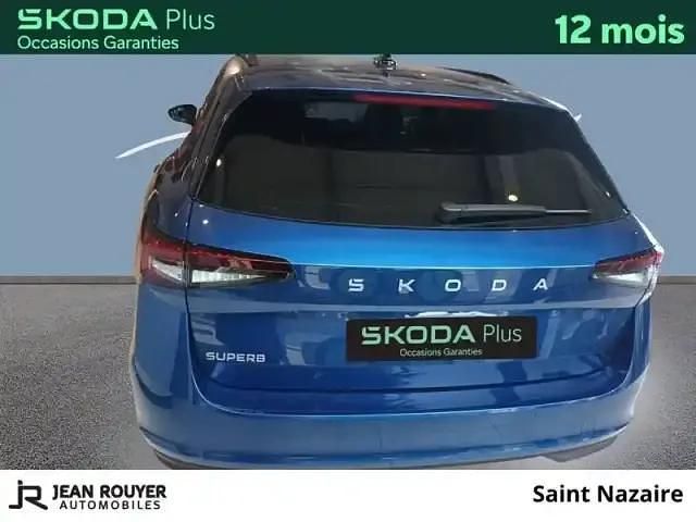Occasion Skoda Superb 150 ch (110 kW) 2025 Bleu cobalt Break