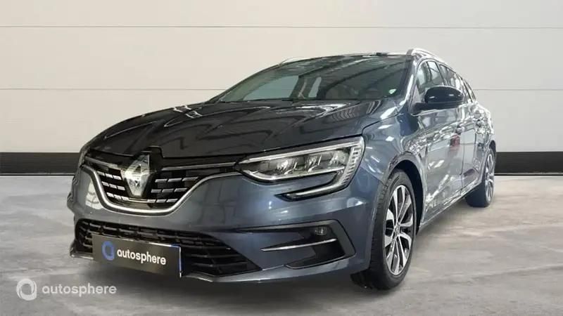 Blanc Utilisé 2024 Renault Mégane GrandTour Techno Break | 24 499 € (Prix assez cher) - Image 1/4
