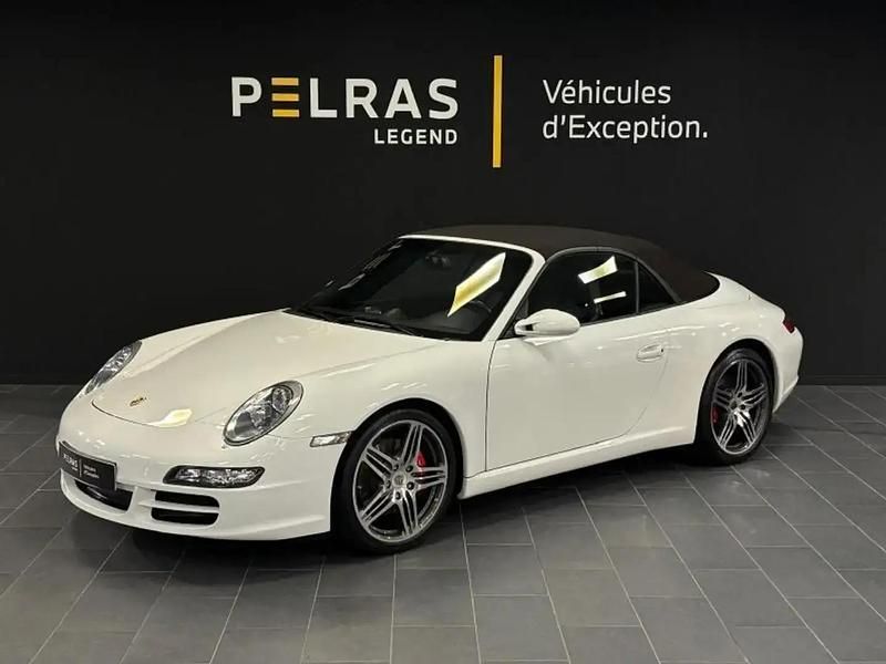 Blanc Occasion 2007 Porsche 911 Carrera S Cabriolet Cabriolet | 57 990 € (Prix juste) - Image 1/4