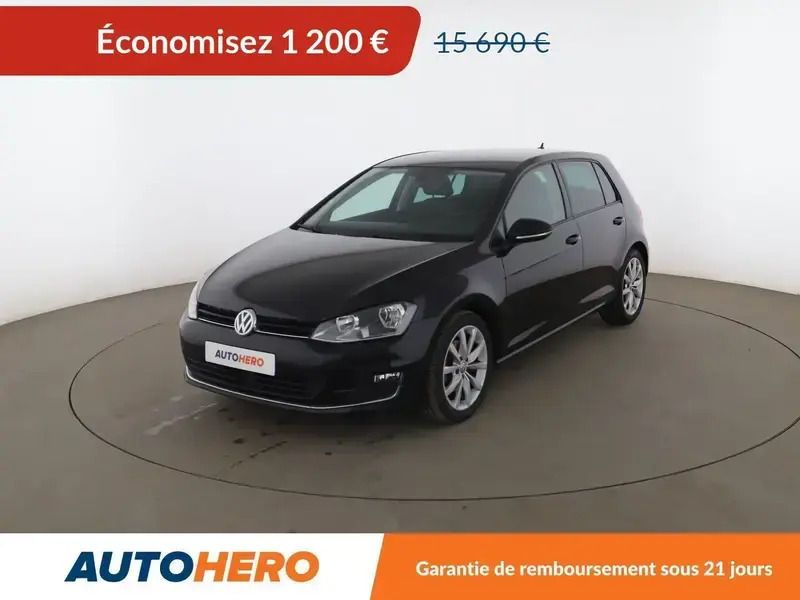 Noir Utilisé 2017 VW Golf VII Berline | 14 190 € (Prix juste) - Image 1/2