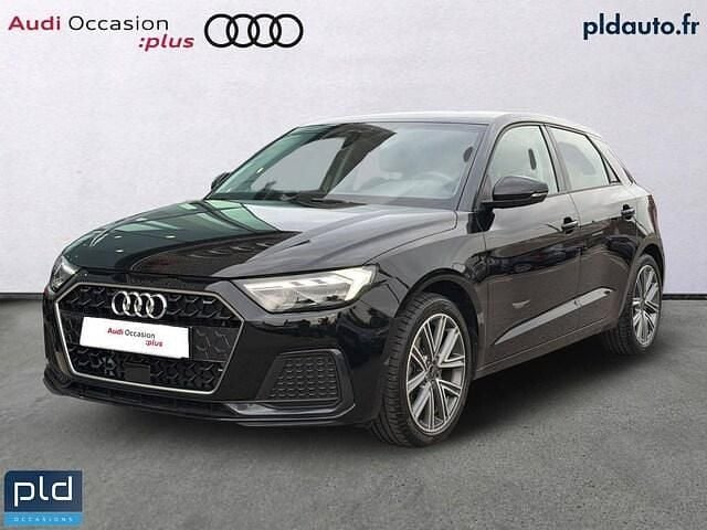 Nouvelle Audi A1 Sportback Design 116 ch (85 kW) 2025 Noir mythe métallisé gris manhattan métallisé Citadine