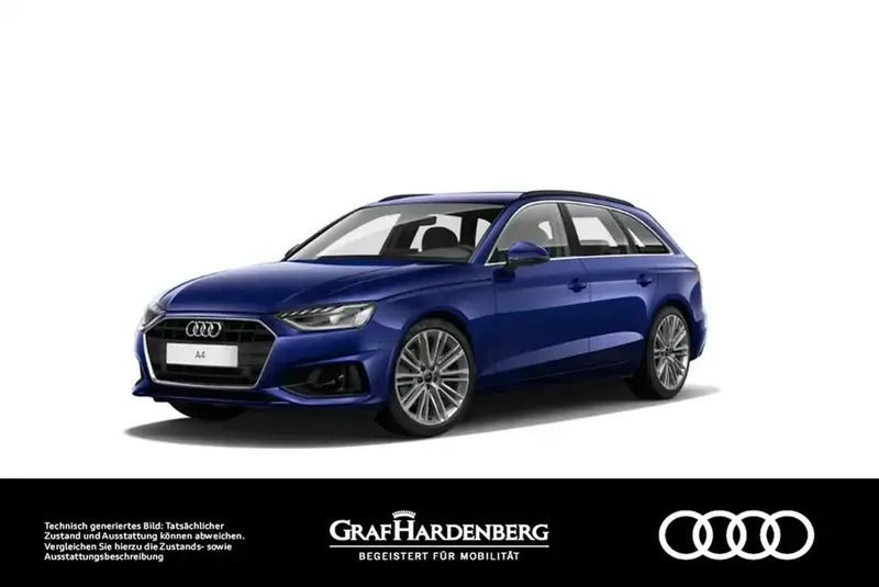 Bleu Utilisé 2022 Audi A4 Break | 27 980 € (Super prix) - Image 1/4