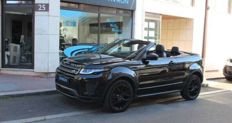 Noir Utilisé 2017 Land Rover Range Rover evoque HSE Cabriolet | 29 990 € (Bon prix) - Image 1/4