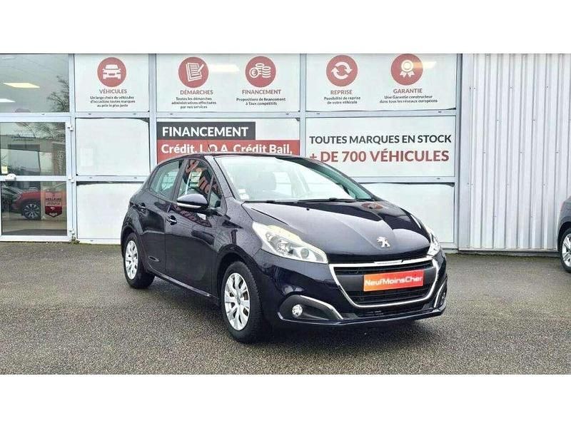Occasion Peugeot 208 Active 68 ch (50 kW) 2018 Bleu Citadine
