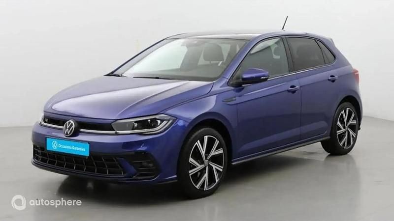 Bleu Utilisé 2024 VW Polo R-line Berline | 23 299 € (Prix juste) - Image 1/4