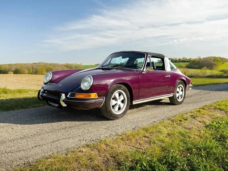 Mauve Occasion 1972 Porsche 911 Cabriolet | 76 000 € - Image 1/4