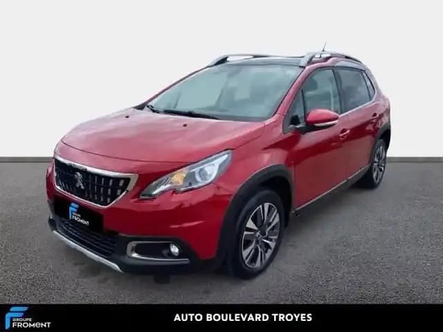 Rouge ultimate Utilisé 2019 Peugeot 2008 Allure SUV | 11 900 € (Bon prix) - Image 1/4