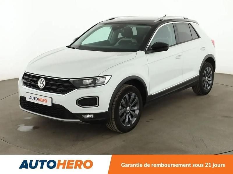 Blanc Occasion 2020 VW T-Roc SUV | 23 590 € (Bon prix) - Image 1/2