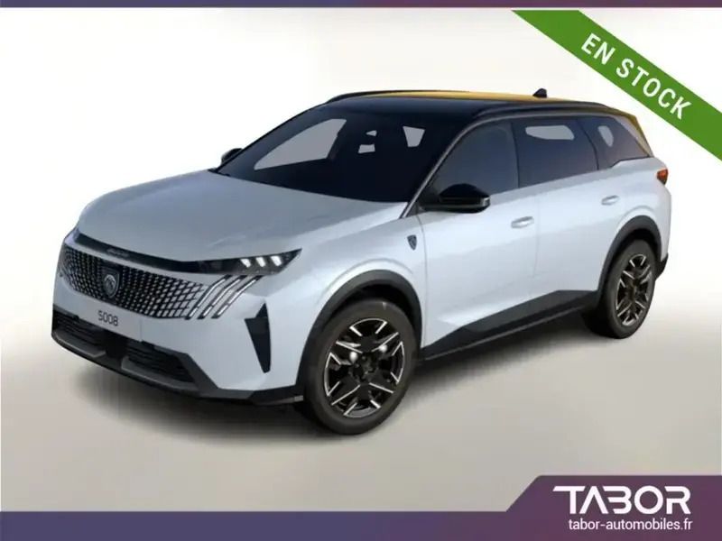 Blanc Nouvelle 2025 Peugeot 5008 GT Monospace | 37 475 € - Image 1/4