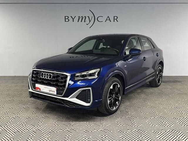 Bleu navarre métallisé Utilisé 2021 Audi Q2 S-Line SUV | 29 944 € (Prix cher) - Image 1/4