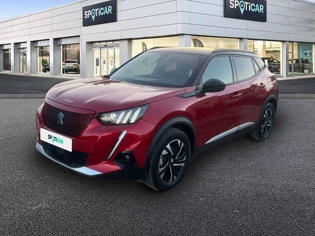 Rouge Utilisé 2021 Peugeot e-2008 GTi SUV | 17 970 € (Prix juste) - Image 1/4