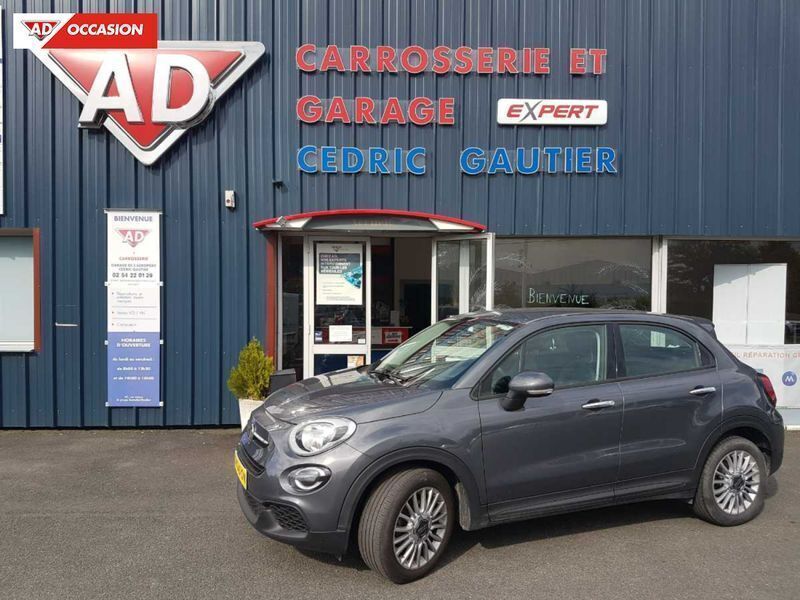 Gris Utilisé 2020 Fiat 500X Lounge SUV | 14 490 € (Prix assez cher) - Image 1/4