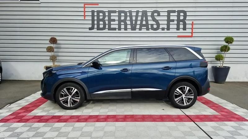 Bleu Utilisé 2022 Peugeot 5008 Allure Monospace | 18 599 € (Bon prix) - Image 1/4