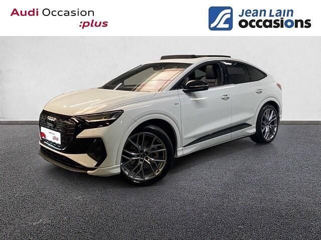 Blanc glacier métallisé Utilisé 2024 Audi Q4 Sportback e-tron Design SUV | 45 990 € (Prix juste) - Image 1/4