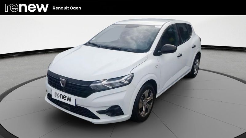 Blanc Utilisé 2022 Dacia Sandero Essentiel Citadine | 11 490 € (Super prix) - Image 1/4