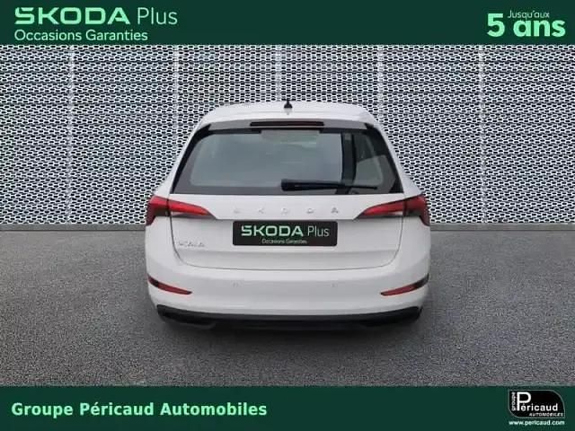 Occasion Skoda Scala 116 ch (85 kW) 2019 Blanc Citadine