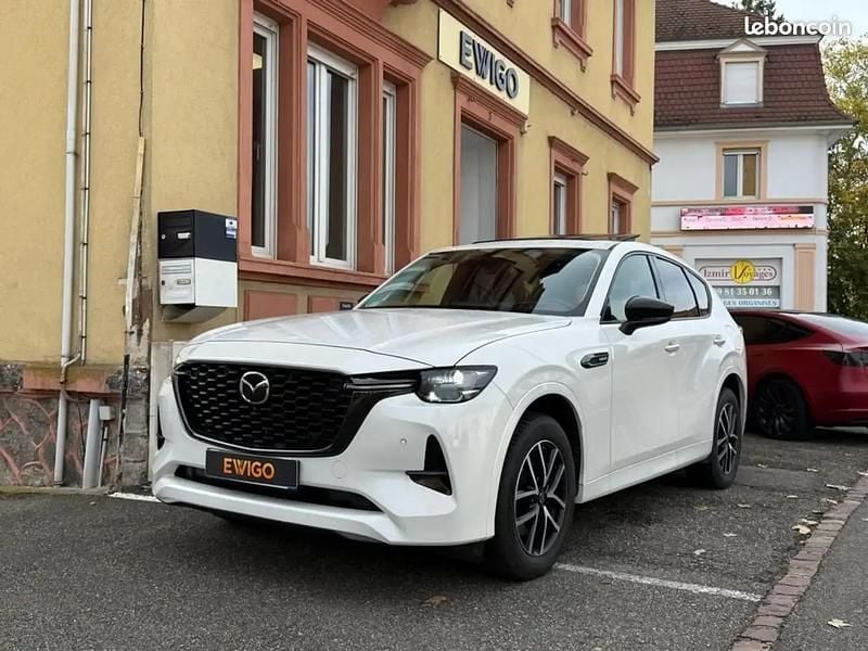Blanc Occasion 2022 Mazda CX-60 SUV | 42 990 € (Prix assez cher) - Image 1/4