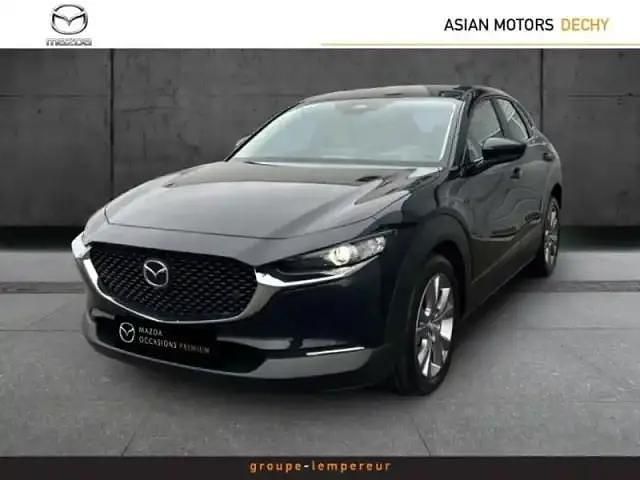 Jet black mica Occasion 2025 Mazda CX-30 Center-Line SUV | 35 790 € - Image 1/4