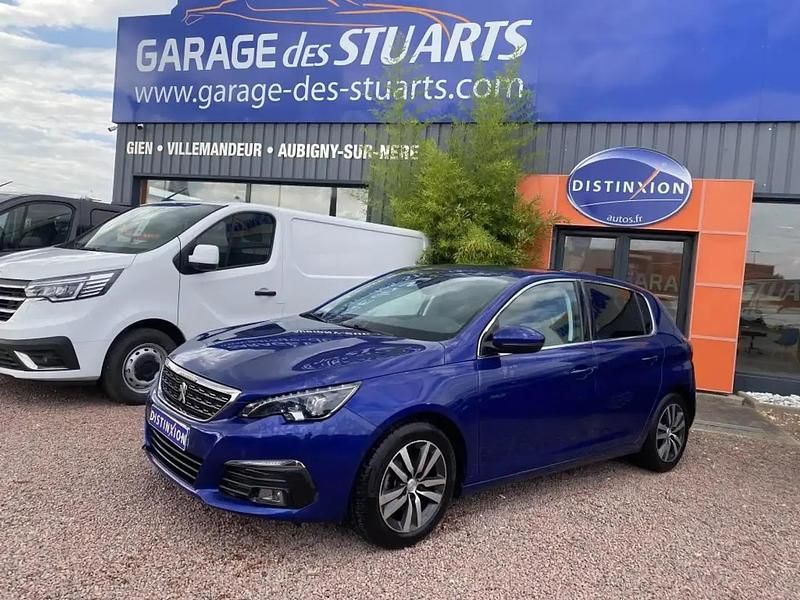 Bleu Utilisé 2020 Peugeot 308 Allure Berline | 9 980 € (Prix juste) - Image 1/4