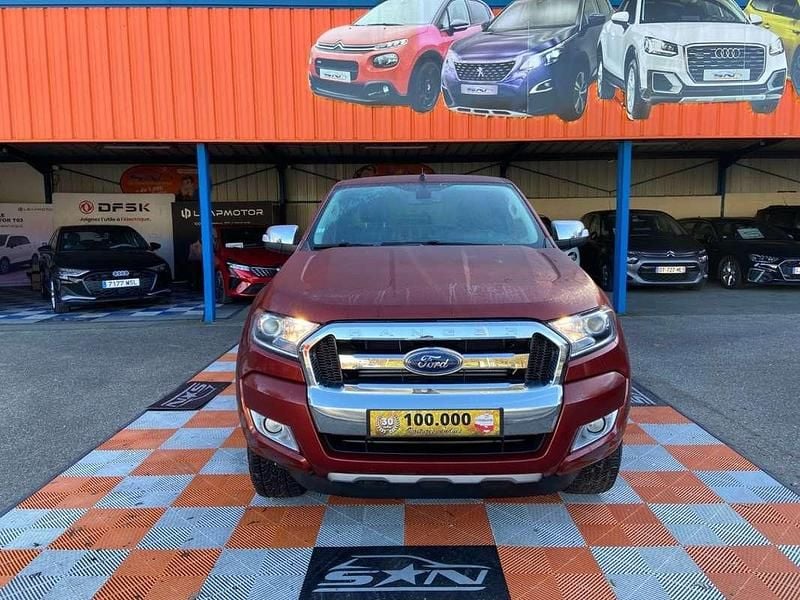 Occasion Ford Ranger Limited 200 ch (147 kW) 2016 Rouge Pick-up