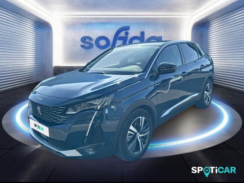 Bleu Utilisé 2021 Peugeot 3008 Allure SUV | 22 990 € (Prix juste) - Image 1/4