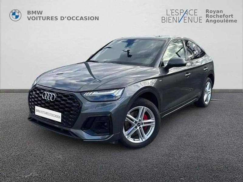 Gris Occasion 2021 Audi Q5 S-Line SUV | 44 320 € (Prix juste) - Image 1/4