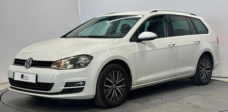 Blanc Utilisé 2016 VW Golf VII Allstar Break | 9 990 € (Prix assez cher) - Image 1/4