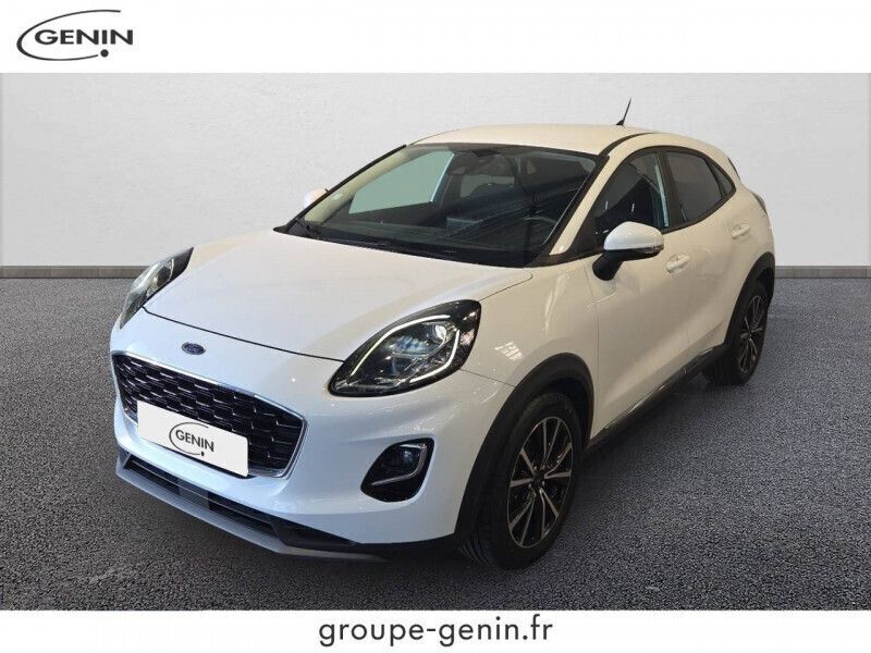 Blanc Utilisé 2021 Ford Puma S SUV | 16 490 € (Prix juste) - Image 1/4