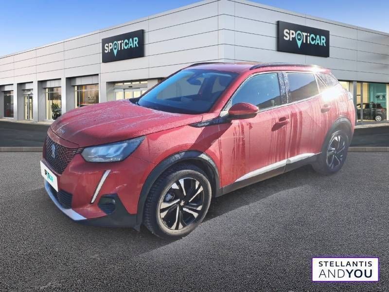 Rouge Utilisé 2021 Peugeot e-2008 Allure SUV | 15 390 € (Bon prix) - Image 1/3