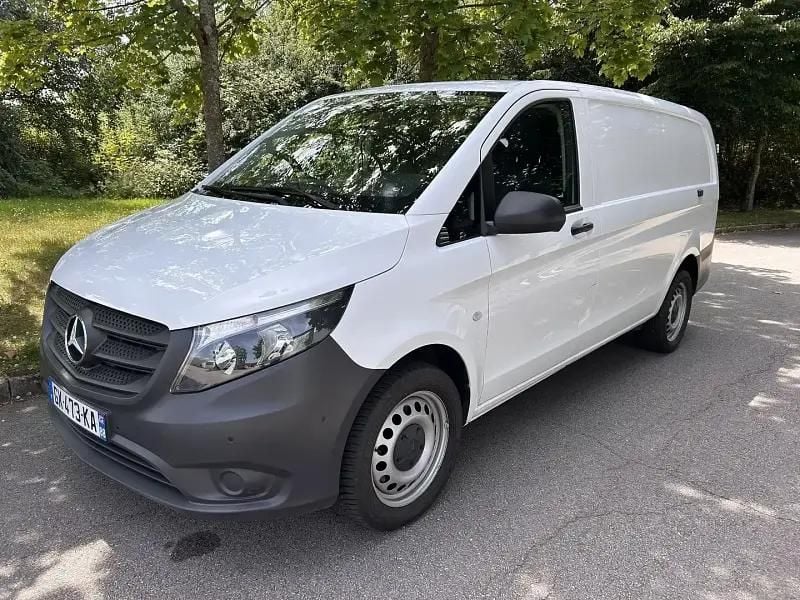 Blanc Utilisé 2021 Mercedes Vito Monospace | 32 900 € (Bon prix) - Image 1/4