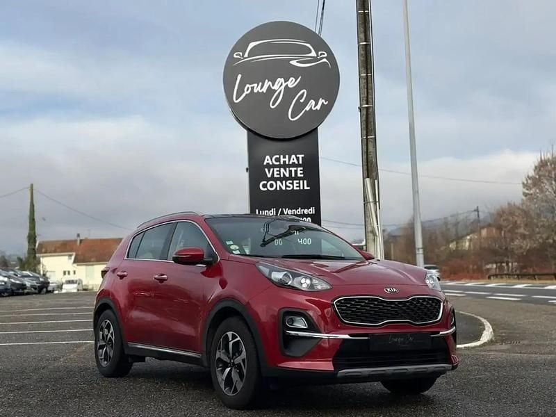 Rouge Occasion 2020 Kia Sportage SUV | 18 490 € (Bon prix) - Image 1/4