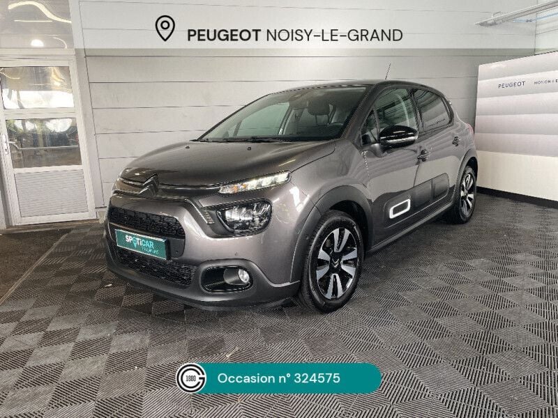 Gris Utilisé 2023 Citroën C3 PureTech Citadine | 15 450 € (Prix juste) - Image 1/4