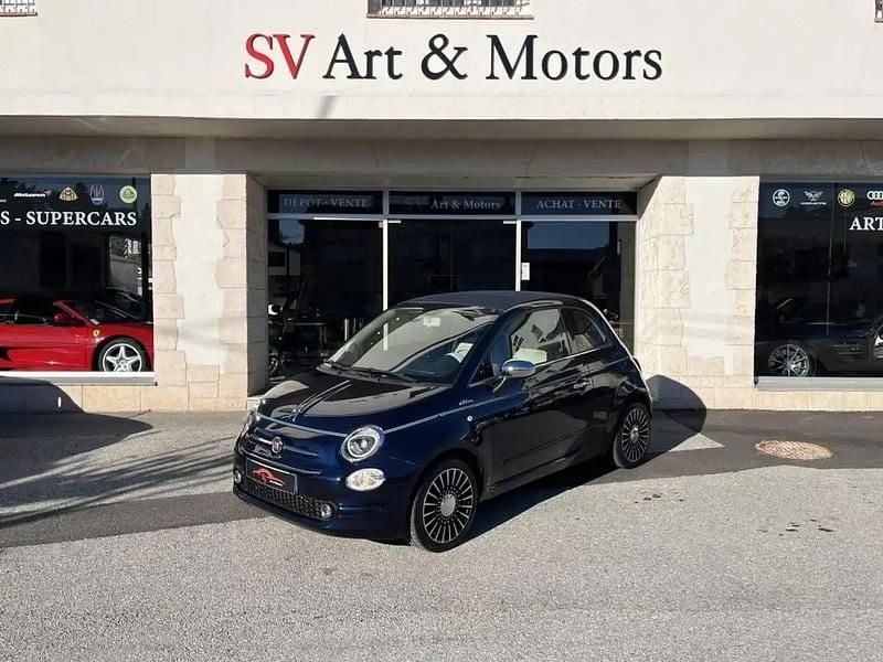 Bleu Occasion 2016 Fiat 500C Riva Cabriolet | 18 900 € (Prix juste) - Image 1/2