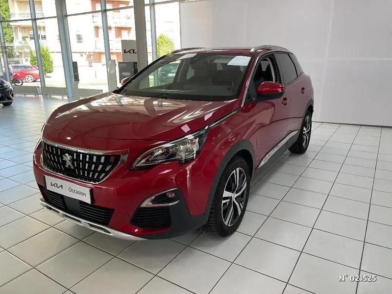 Rouge Utilisé 2020 Peugeot 3008 Allure | 11 990 € (Bon prix) - Image 1/4