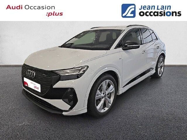 Blanc Utilisé 2023 Audi Q4 e-tron S-Line SUV | 41 980 € (Prix juste) - Image 1/4