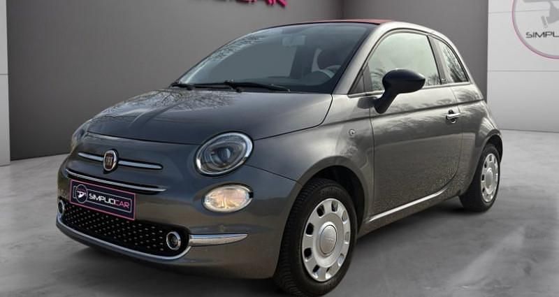 Occasion Fiat 500C Pop 69 ch (50 kW) 2018 Gris Cabriolet