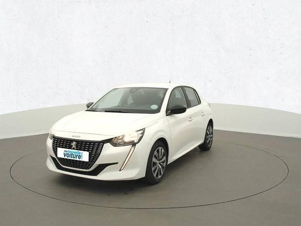 Blanc Utilisé 2023 Peugeot 208 Active Citadine | 12 800 € (Prix juste) - Image 1/4