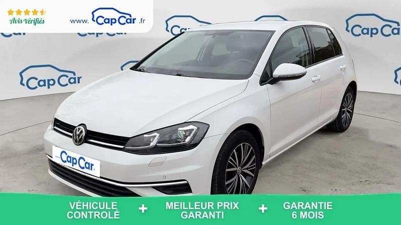 Blanc Utilisé 2018 VW Golf VII Berline | 13 990 € (Super prix) - Image 1/4