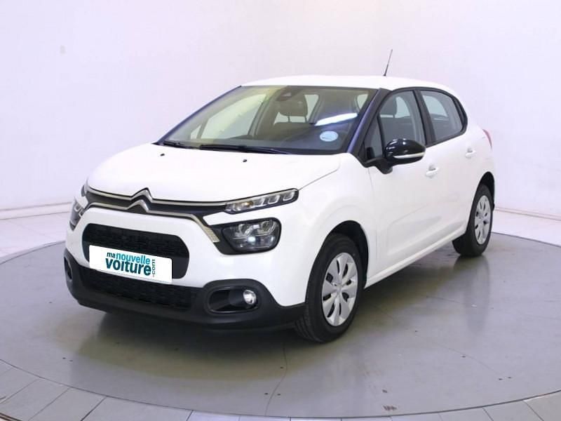 Blanc Utilisé 2021 Citroën C3 Business Class Citadine | 10 890 € (Prix juste) - Image 1/4