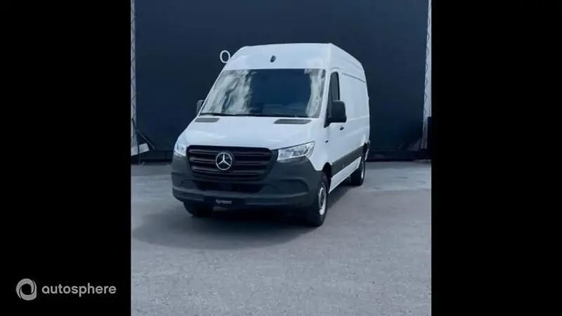 Blanc Nouvelle 2024 Mercedes E-Sprinter Van | 62 990 € - Image 1/4