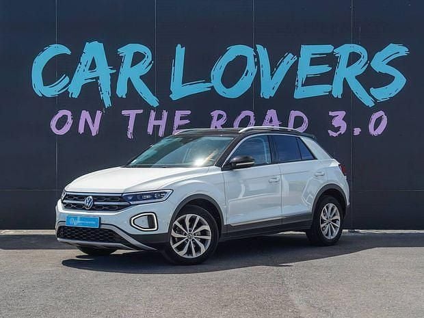 Blanc Utilisé 2022 VW T-Roc Style SUV | 26 990 € (Prix juste) - Image 1/4