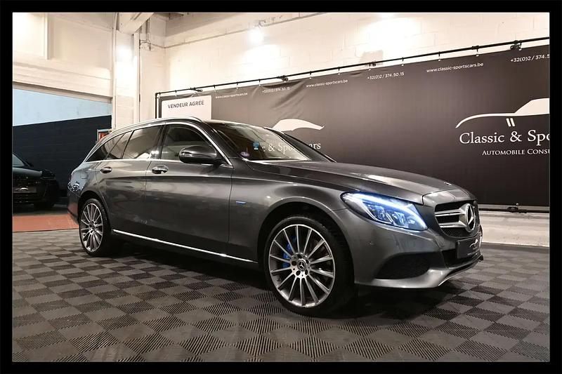 Gris Utilisé 2017 Mercedes C350e AMG Break | 14 950 € - Image 1/4