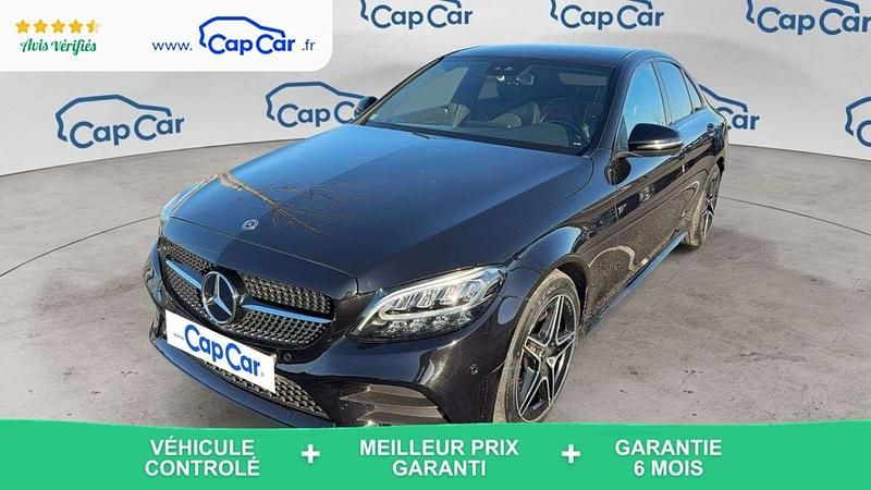 Occasion Mercedes C200 AMG line 160 ch (117 kW) 2019 Noir Berline